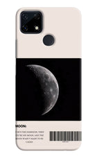 Moon Phase Realme Narzo 30A Hard Case Back Cover by Casekaro