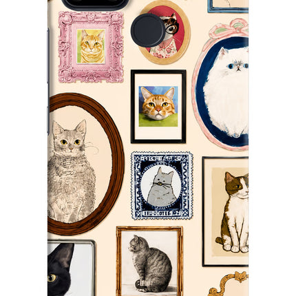 Mirror Cats Realme Narzo 30A Hard Case Back Cover by Casekaro