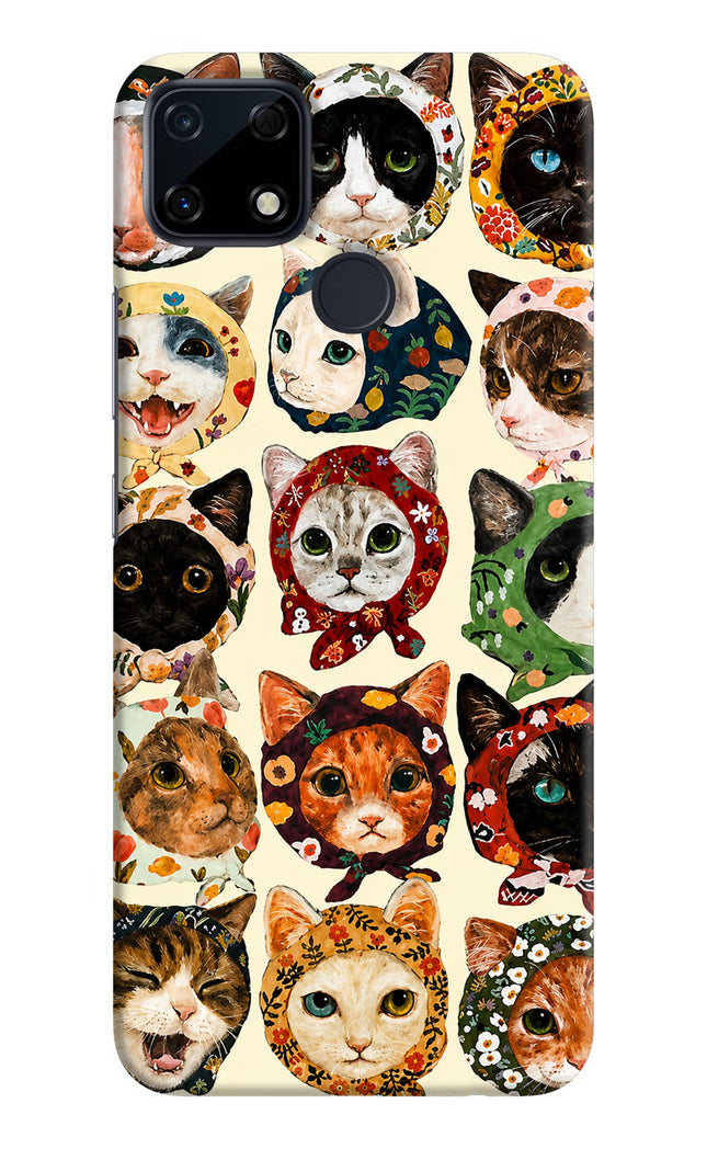 Cool Cat Realme Narzo 30A Hard Case Back Cover by Casekaro