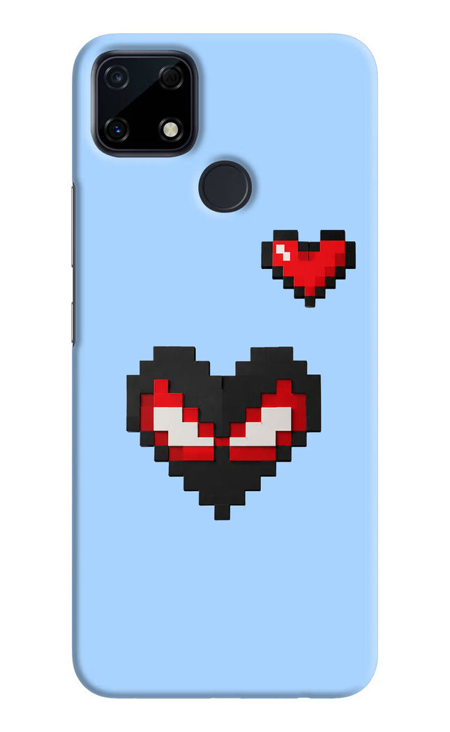 Peter Heart Realme Narzo 30A Hard Case Back Cover by Casekaro