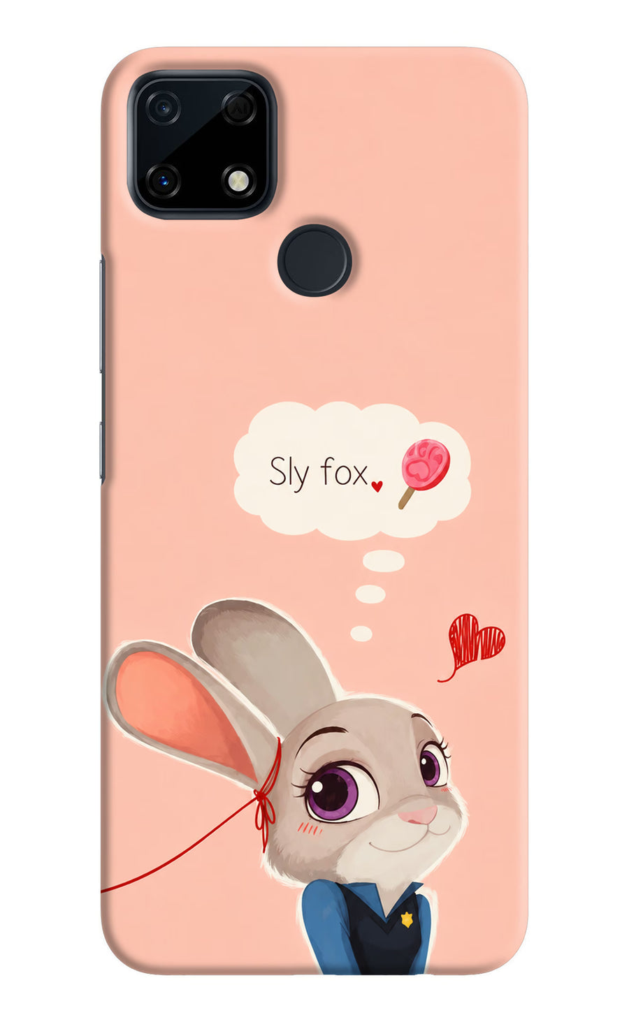 Judy Charm Realme Narzo 30A Back Cover, Hard case