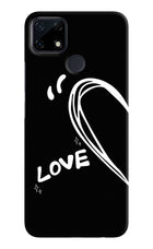 Love Line Realme Narzo 30A Hard Case Back Cover by Casekaro