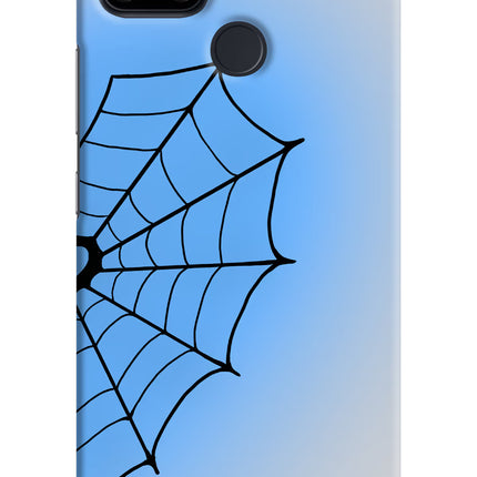 Blue Web Realme Narzo 30A Hard Case Back Cover by Casekaro
