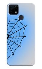 Blue Web Realme Narzo 30A Hard Case Back Cover by Casekaro