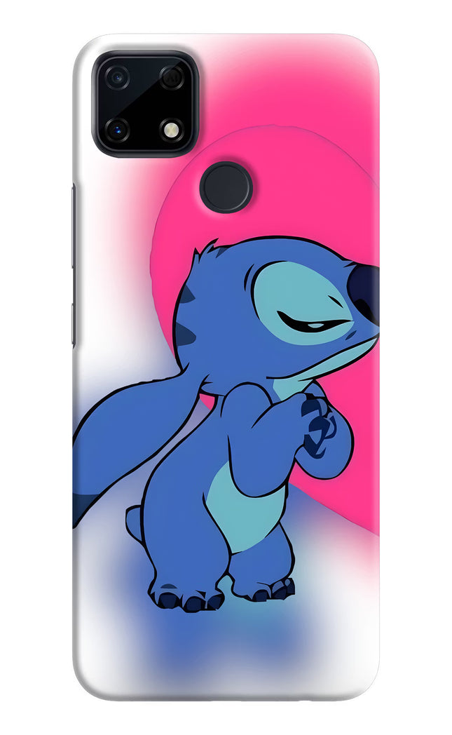 Stitch Hug Realme Narzo 30A Hard Case Back Cover by Casekaro