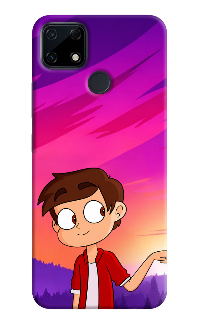 Marco Sunset Realme Narzo 30A Hard Case Back Cover by Casekaro
