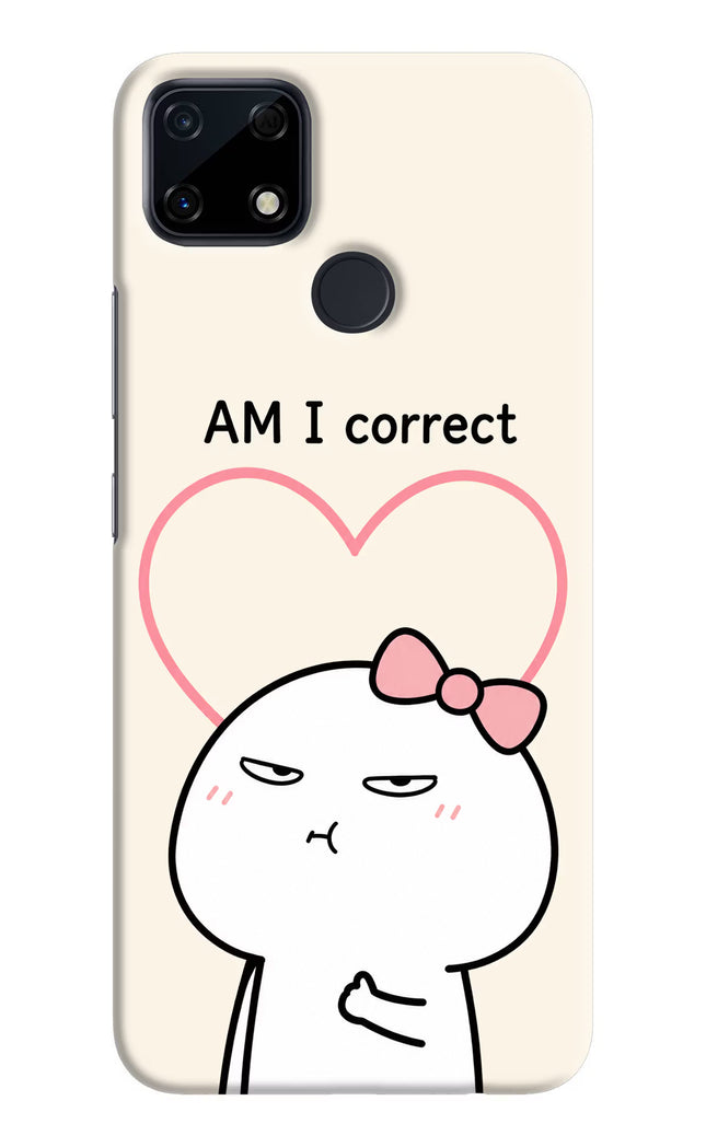 Always Right Realme Narzo 30A Hard Case Back Cover by Casekaro