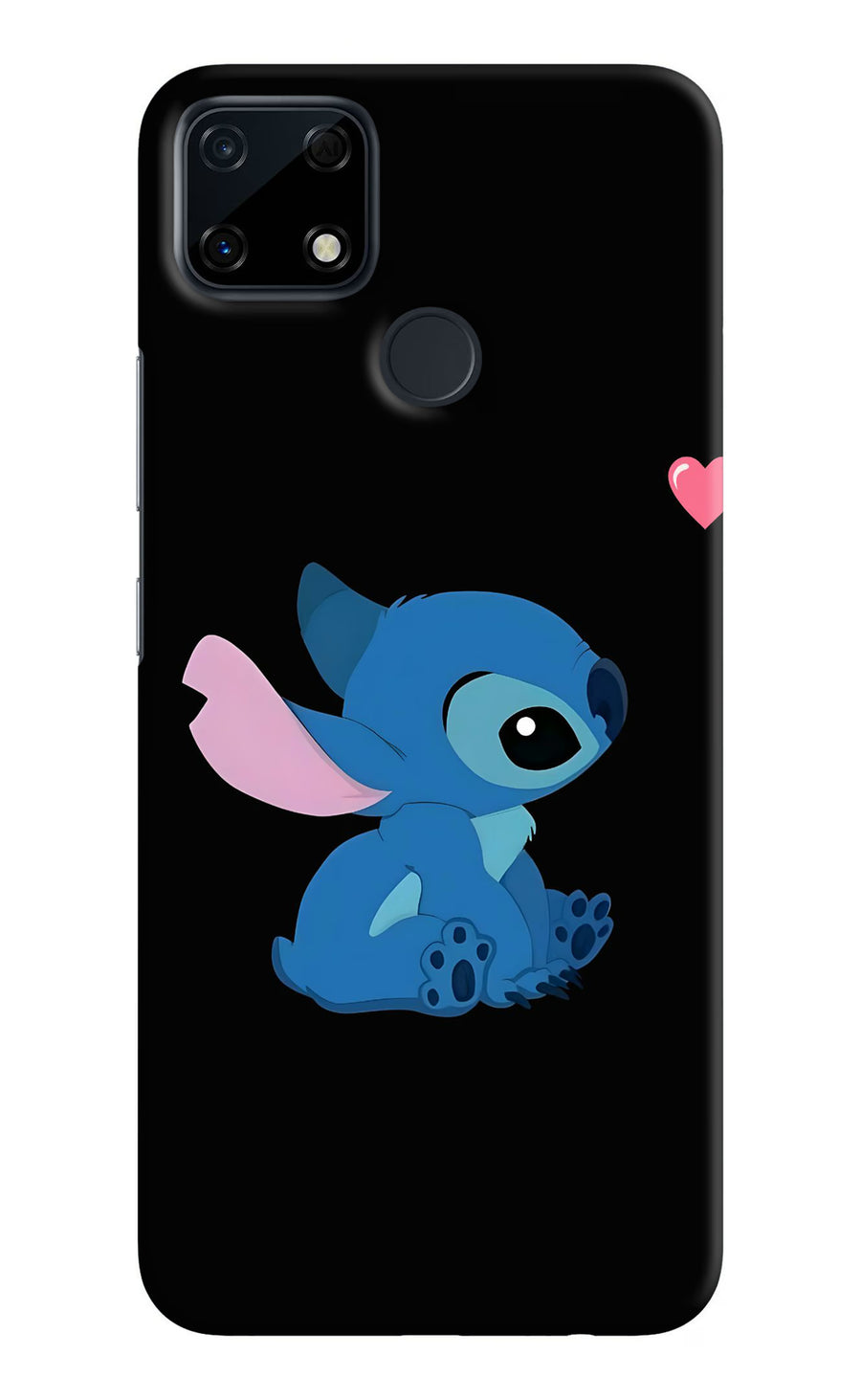 Stitch Crush Realme Narzo 30A Back Cover, Hard case