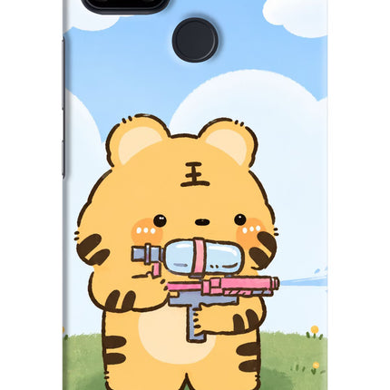 Tiger Treat Realme Narzo 30A Hard Case Back Cover by Casekaro