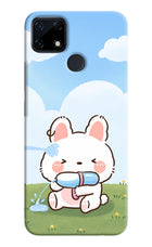 Bunny Treat Realme Narzo 30A Hard Case Back Cover by Casekaro