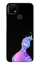 Wade Wave Realme Narzo 30A Hard Case Back Cover by Casekaro