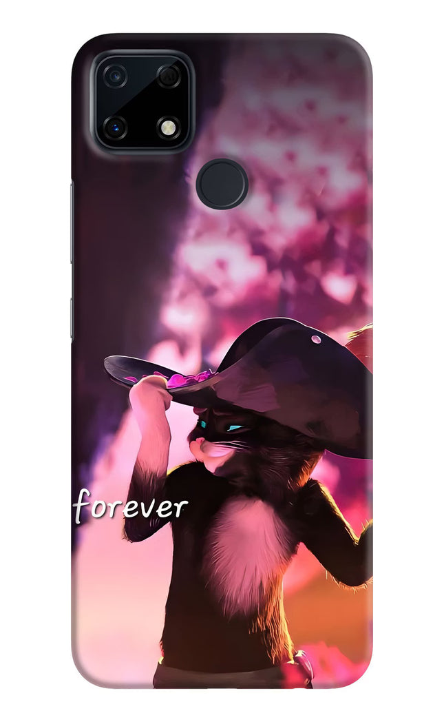 Forever Cat Realme Narzo 30A Hard Case Back Cover by Casekaro
