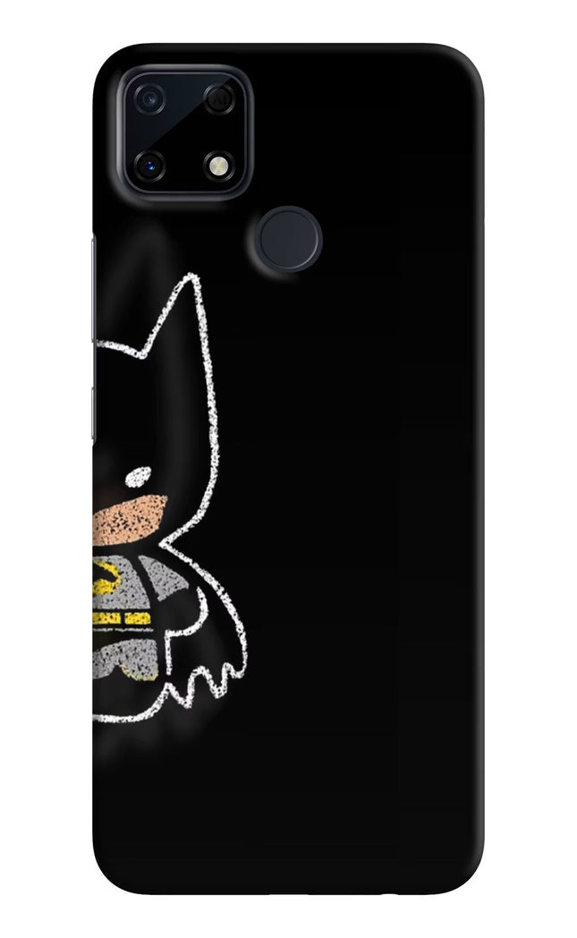 Bat Kitty Realme Narzo 30A Hard Case Back Cover by Casekaro
