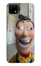 Side Eye Woody Realme Narzo 30A Hard Case Back Cover by Casekaro