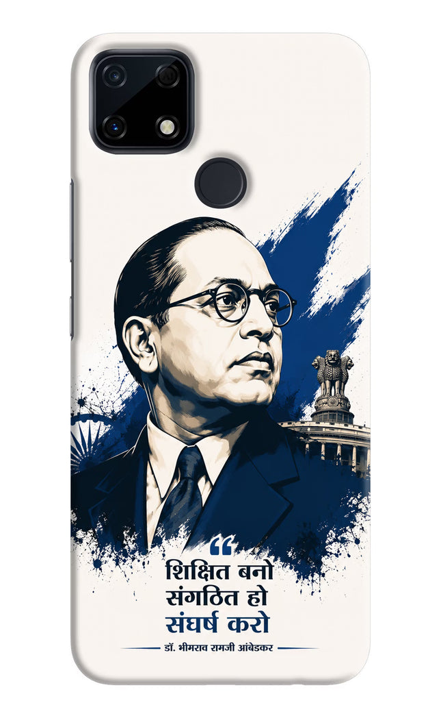 Dr. Ambedkar Visionary Realme Narzo 30A Hard Case Back Cover by Casekaro