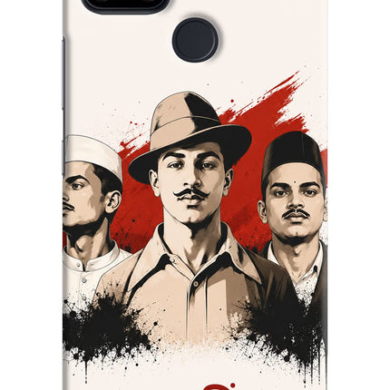 Bhagat Singh Trio Realme Narzo 30A Hard Case Back Cover by Casekaro