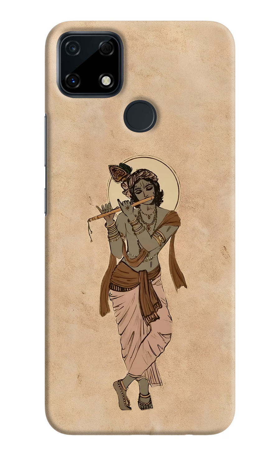 Krishna Realme Narzo 30A Back Cover, Hard case
