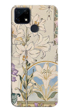 White Lily Realme Narzo 30A Back Cover