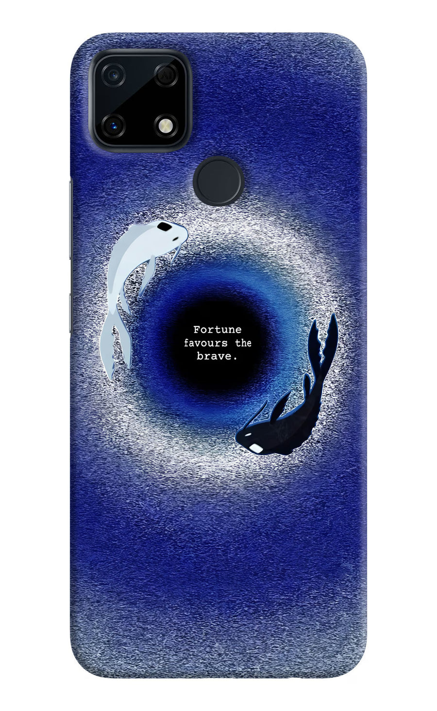 Dark Koi Realme Narzo 30A Back Cover, Hard case