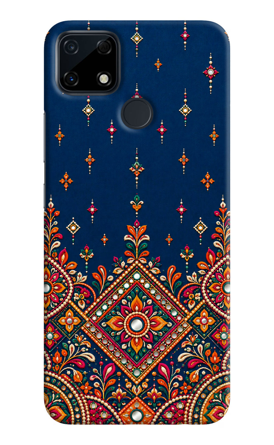Neel Noor Realme Narzo 30A Back Cover, Hard case