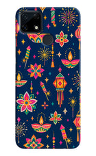 Festive Pop Realme Narzo 30A Hard Case Back Cover by Casekaro