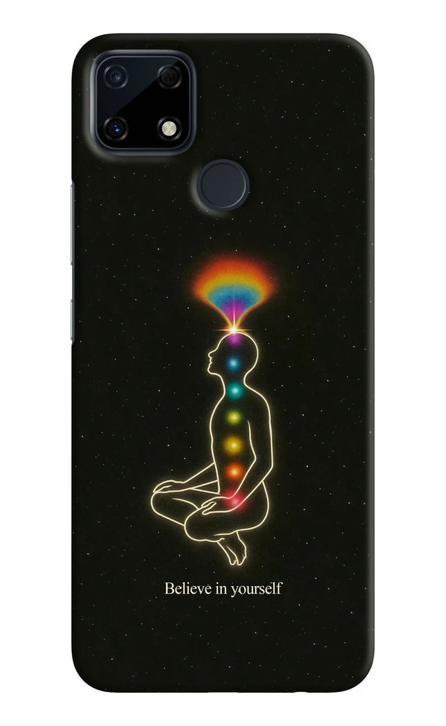 Believe in yourself Realme Narzo 30A Hard Case Back Cover by Casekaro