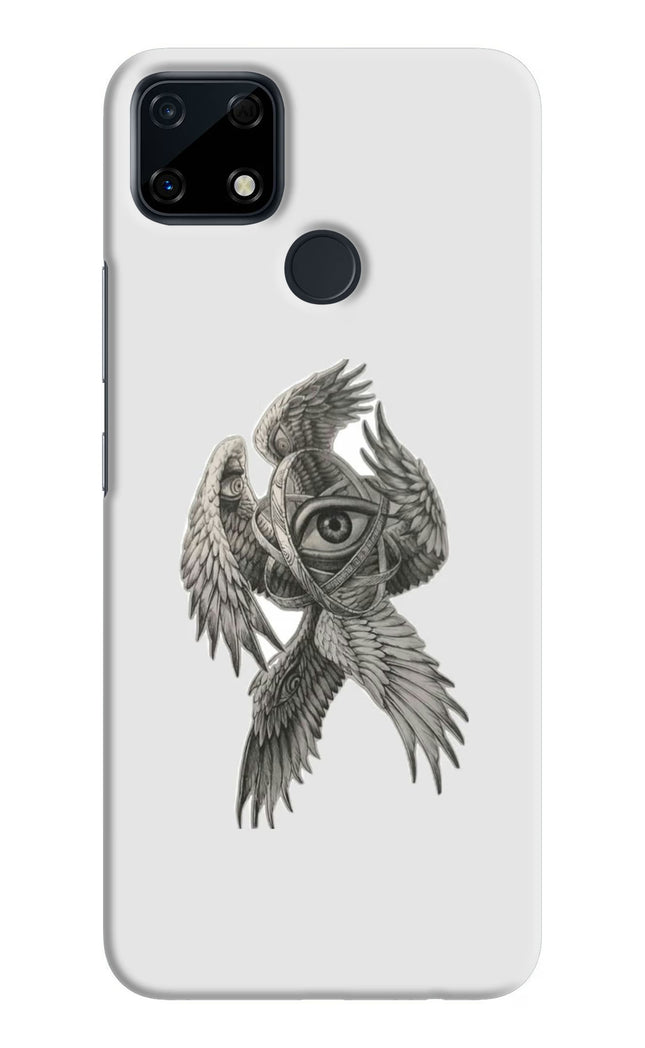 Accurate Angel Realme Narzo 30A Hard Case Back Cover by Casekaro