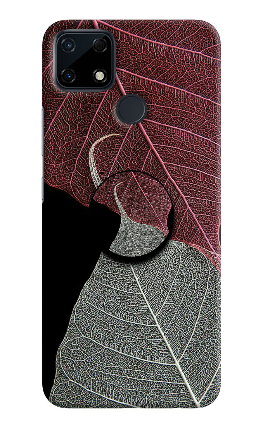 Leaf Pattern Realme Narzo 30A Pop Case, Hard case