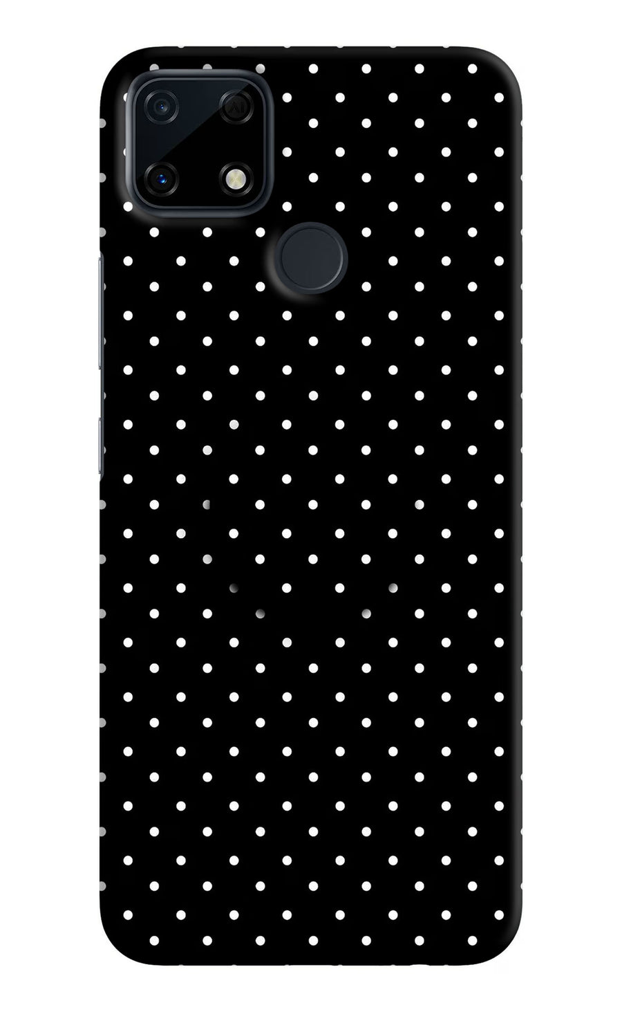 White Dots Realme Narzo 30A Pop Case, Hard case