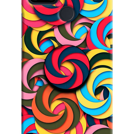 Spiral Pattern Realme Narzo 30A Pop Case by Casekaro