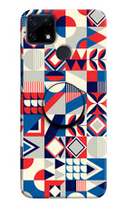 Colorful Pattern Realme Narzo 30A Pop Case by Casekaro