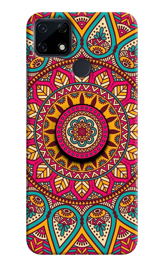 Mandala Realme Narzo 30A Pop Case by Casekaro