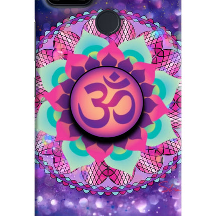 Om Purple Realme Narzo 30A Pop Case by Casekaro