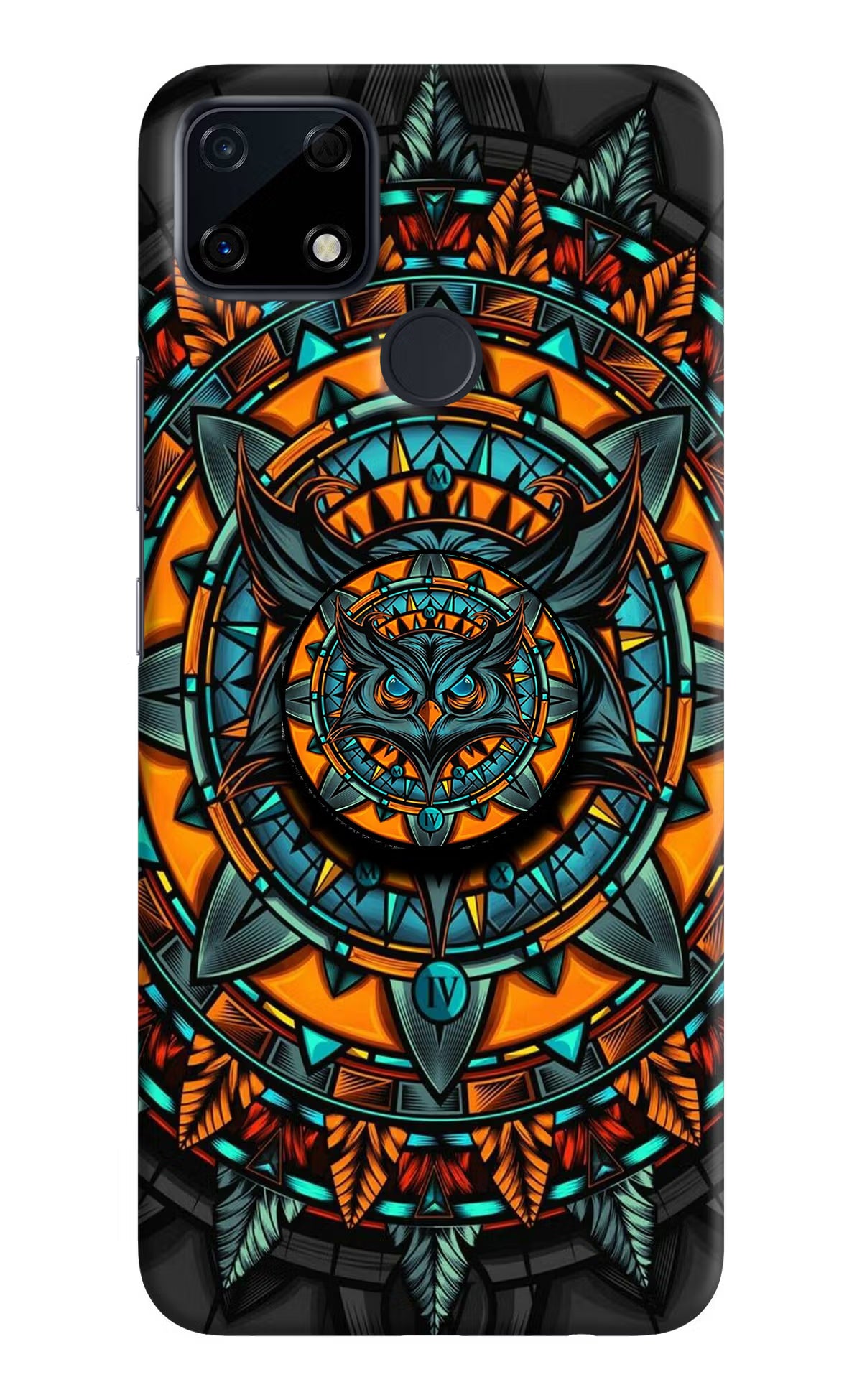 Angry Owl Realme Narzo 30A Pop Case by Casekaro