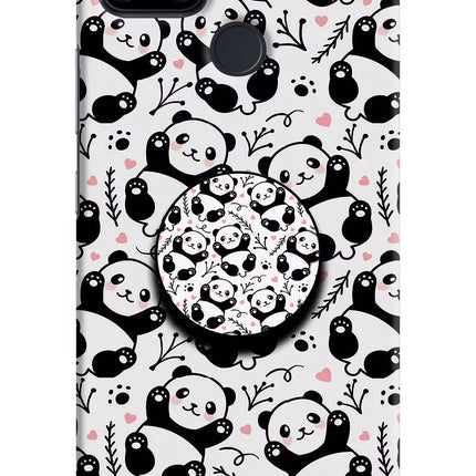 Cute Panda Realme Narzo 30A Pop Case by Casekaro