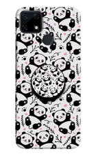 Cute Panda Realme Narzo 30A Pop Case by Casekaro