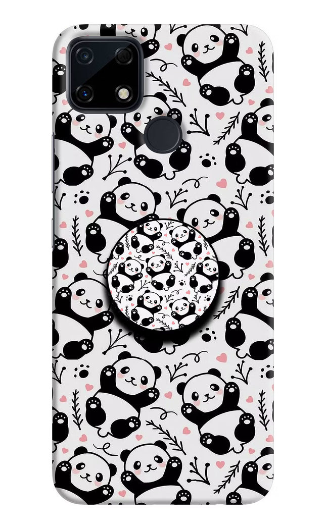 Cute Panda Realme Narzo 30A Pop Case by Casekaro