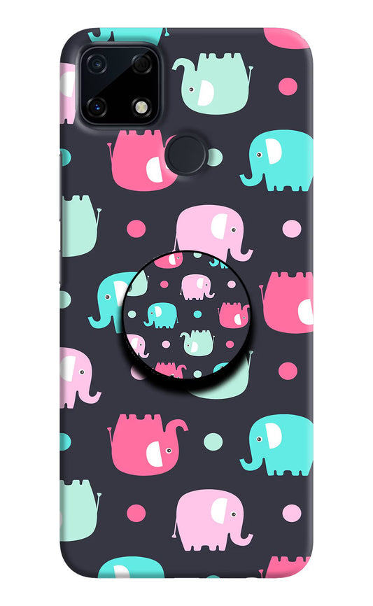Baby Elephants Realme Narzo 30A Pop Case by Casekaro