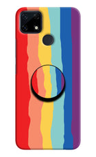 Rainbow Realme Narzo 30A Pop Case by Casekaro
