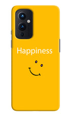 Happiness With Smiley Oneplus 9 Hard Case Back Cover by Casekaro