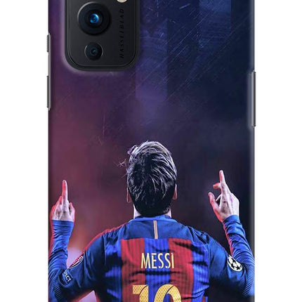 Messi Oneplus 9 Hard Case Back Cover by Casekaro