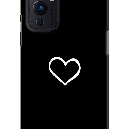 Heart Oneplus 9 Hard Case Back Cover by Casekaro
