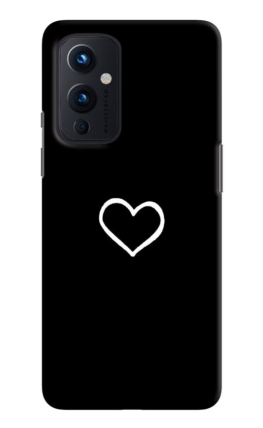 Heart Oneplus 9 Hard Case Back Cover by Casekaro