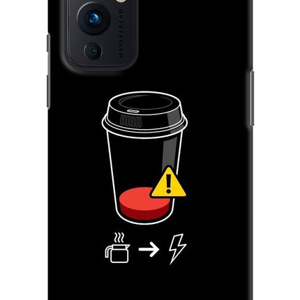 Coffee Oneplus 9 Hard Case Back Cover by Casekaro