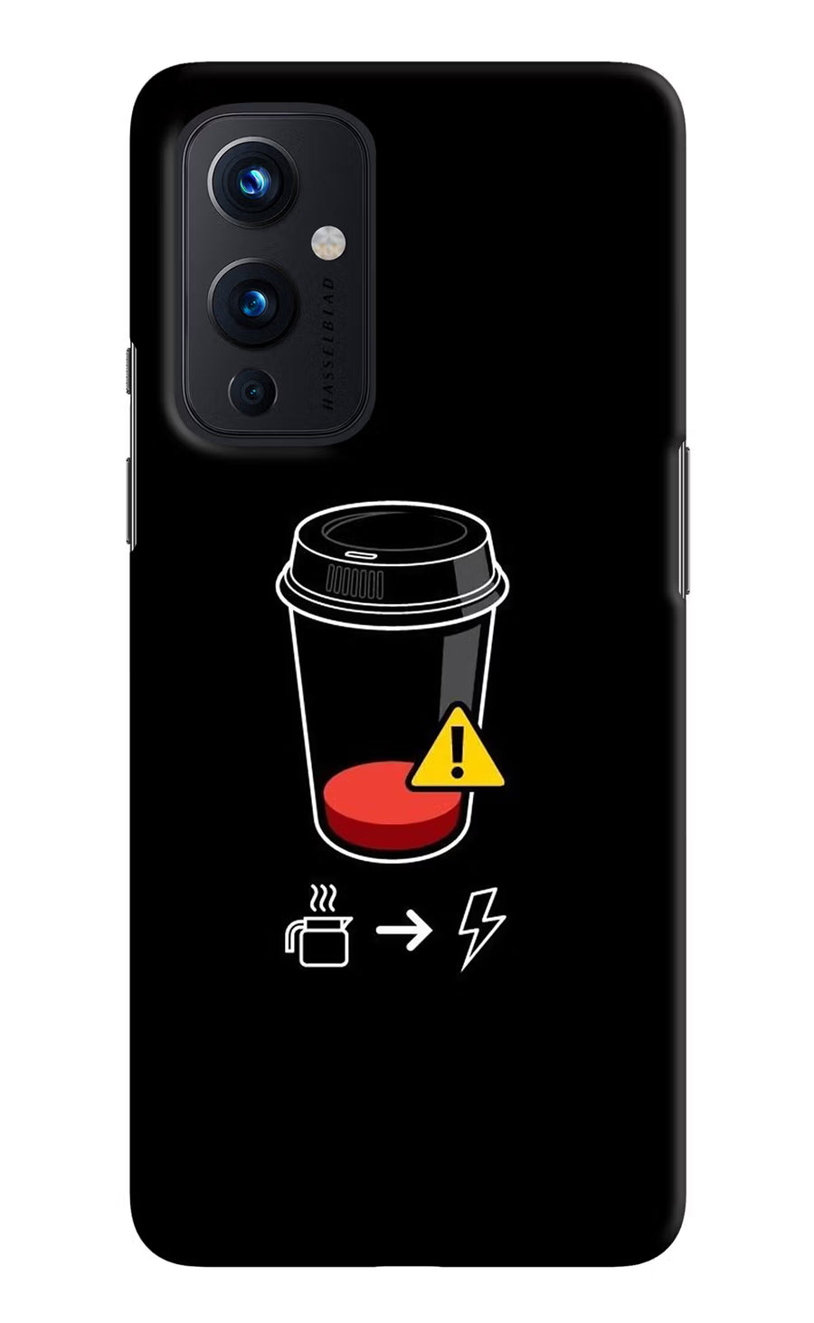 Coffee Oneplus 9 Back Cover, Hard case