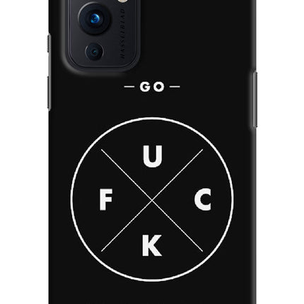 Go Fuck Yourself Oneplus 9 Hard Case Back Cover by Casekaro