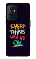 Everything Will Be Ok Oneplus 9 Hard Case Back Cover by Casekaro