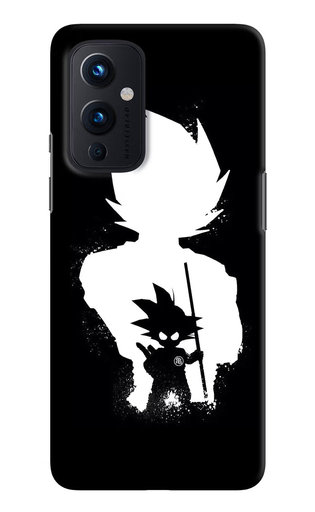Goku Shadow Oneplus 9 Hard Case Back Cover by Casekaro