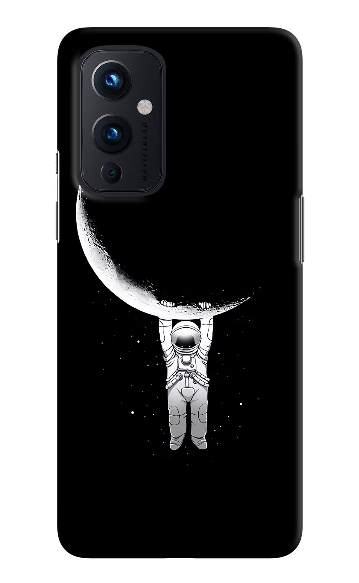 Moon Space Oneplus 9 Hard Case Back Cover by Casekaro