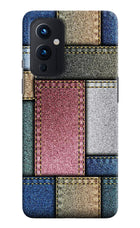 Multicolor Jeans Oneplus 9 Hard Case Back Cover by Casekaro